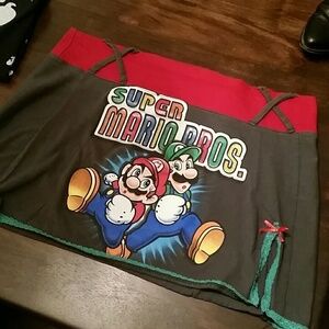 One Of A Kind Super Mario Handmade Skirt